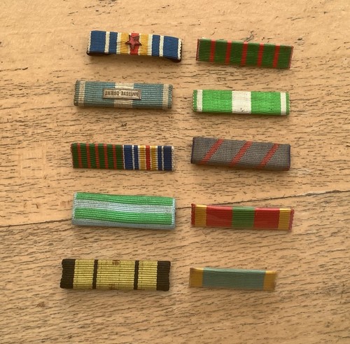 Lot barettes de medaille - lot,
