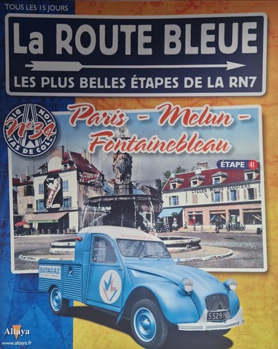 Altaya la route bleue - 1/43,