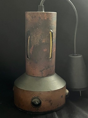 Lampe plafond cuivre - en,