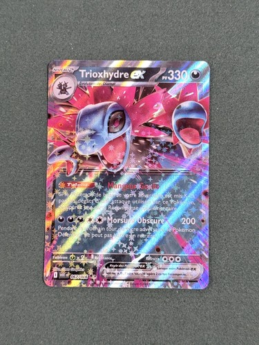 Carte pokémon trioxhydre - ex,