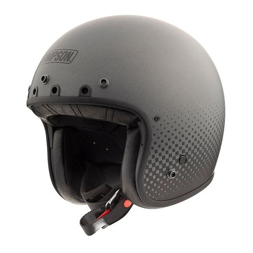 Casque jet ouvert simpson - casque,