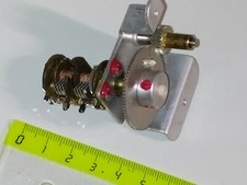 Condensateur Variable 2x 12pF  2 cages Nos demultiplication 5 tours     CV3/gre