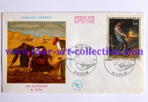 Fdc enveloppe jour emission - 1e,