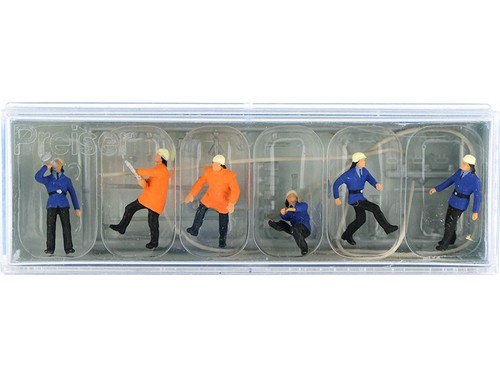 Preiser pompiers éteignant - preiser, un