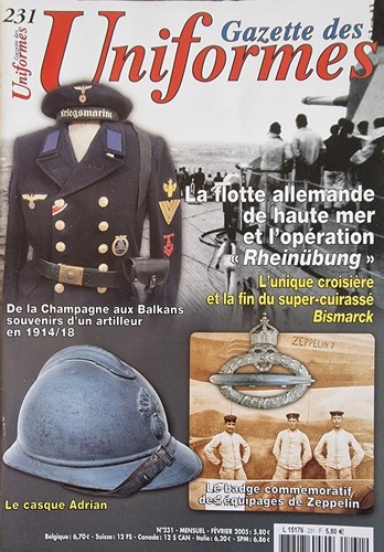 Gazette des uniformes - gazette,