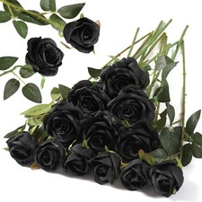 12 Pièces Rose Artificielle