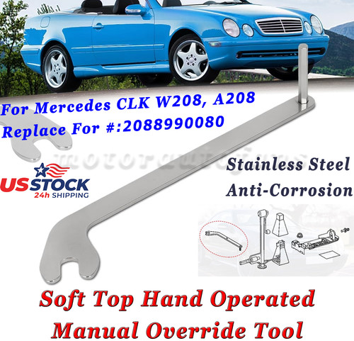 Soft top operated - operated, wrench