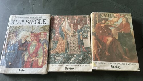 Lot livres lagarde et - lot,