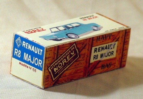 Norev renault major boite - renault,