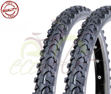 2 Pneus Noir Pour Vélo 16 X