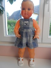 salopette robe pour bébé 3 mois ou poupée reborn,baigneur 55cm