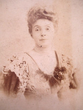 RARE PHOTOGRAPHIE ORIGINALE ACTRICE REJANE 1895-1900 Signée REUTLINGER