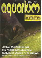 AQUARIUM MAGAZINE N°16 CORYDORAS JULII / EAU TJRS CLAIRE / FILTRES DECANTATION