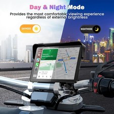 Carplay Moto 7", étanche, GPS, P707