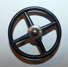 MECCANO . VOLANT D'AUTOMOBILE réf 185 . PIECE MECCANO 30/50's POUR BOITE 7a à 10