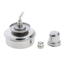 Lampe à alcool en acier inoxydable avec accessoires de laboratoire de 100 ml