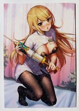 CARTE SEXY GIRL BEAUTY MANGA