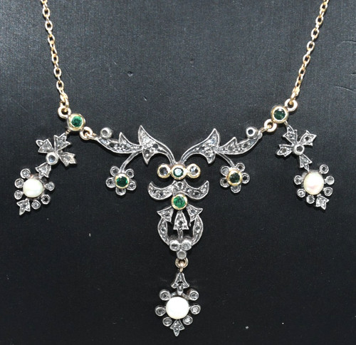 Collier vintage style ancien - vintage,