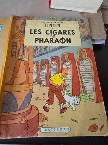 Tintin les cigares du - eo,