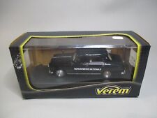 LE6024 VEREM V291 Voiture 1/43 Peugeot 403 gendarmerie nationale noire