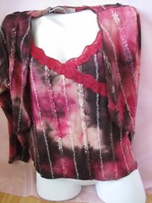 Ensemble caraco et boléro fuchsia marque KIPRO & CO-Taille 40/42 Neuf