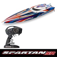 Traxxas TRX103076-4-ORNG Spartan Sr Orange 36Zoll Vedette Avec Selfrighting Artr