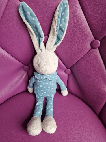 Doudou lapin klorane bleu - lapin,