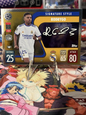Lots De 9 Cartes Topps Signature Style 2021-2022 Match Attax.