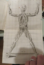Traité Complet d'Anatomie de Sabatier, 1792, 4 tomes in-12, avec 6 planches TBE