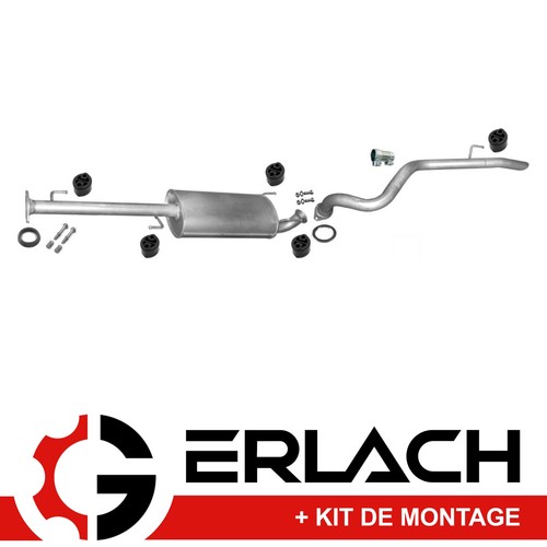 Echappement silencieux pour