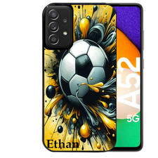 Coque noire pour Galaxy A52 et