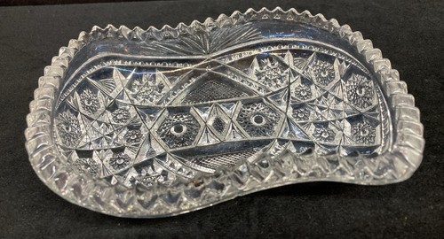 Clear pressed glass - pressed,