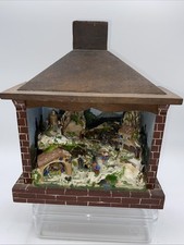 Santon puces Creche ancienne