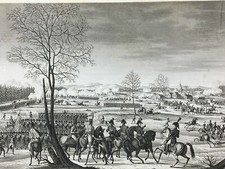 Gravure Napoléon Bataille de
