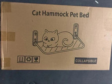 Hamac Chat Fenêtre Pliable