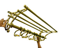 Porte-manteau en laiton