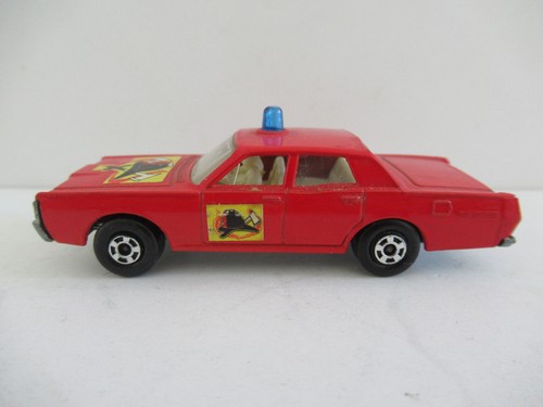 Mercury pompiers matchbox - 1/64,