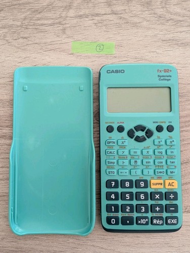 Casio spéciale - fx-92+,