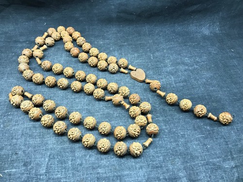 Ancien rosaire boules en - rosaire,