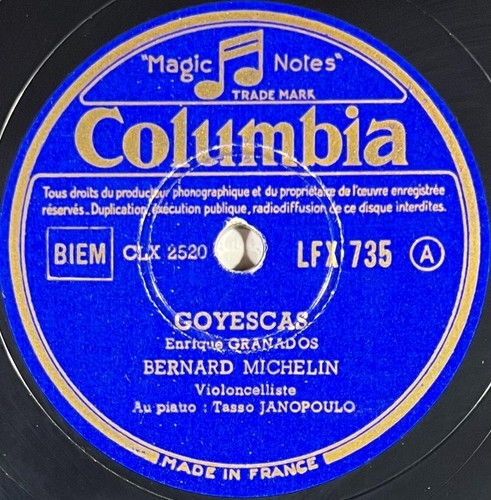 Bernard michelin goyescas - :,