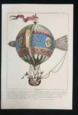 GRAVURE MONTGOLFIERE  PROJET