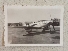 photo ALGERIE Aéroport ORAN -  1948 avion - BELL P-63 KING COBRA