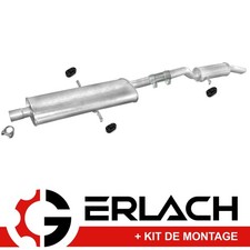 Silencieux arriere pour