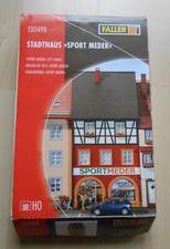 Maquette Ho 1/87 FALLER 130498 Maison de ville "Sport Meder" pour diorama