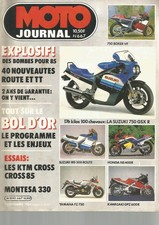 MOTO JOURNAL N°667 SUZ 750