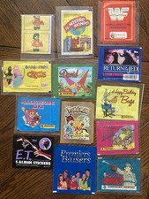 lot 13 pochettes scellée  vintage style panini TOPPS/PANINI/MCL.....  VINTAGE
