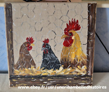 Tableau huile sur toile signé