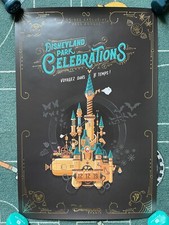 Affiche celebration disneyland paris pass annuel 2019