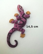 superbe lézard mauve ,décoration,collection,gecko,salamandre  G-T3 05