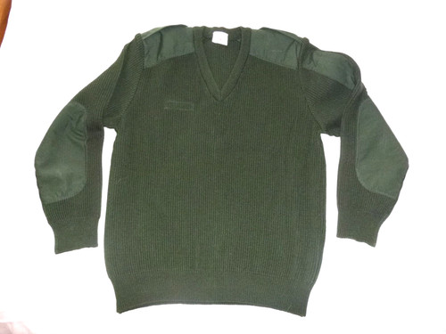Pull kaki vert olive col - olive,
